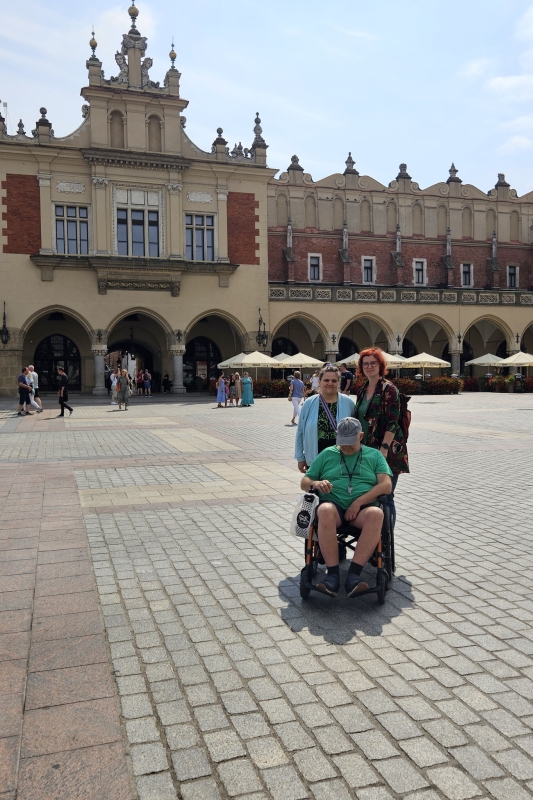 Sierpniowa wycieczka na Krakowski Rynek. (fot. 1)