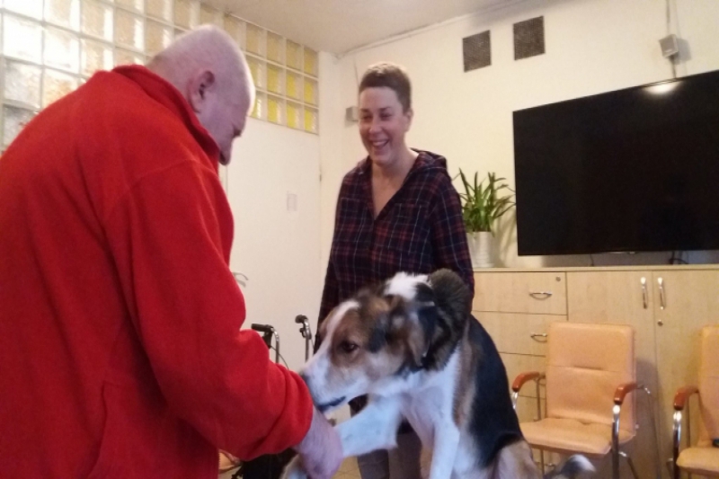 Pies terapeuta - po raz kolejny w naszym Domu (fot. 3)